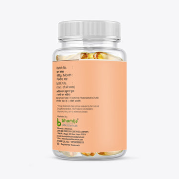 Bhumija Lifesciences Omega-3 with Salmon Fish Oil 1000mg Softgel